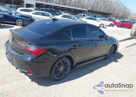 2022 Acura Ilx Premium A-Spec Packages/Technology A-Spec Packages from USA, damaged, VIN 19UDE2F80NA005200
